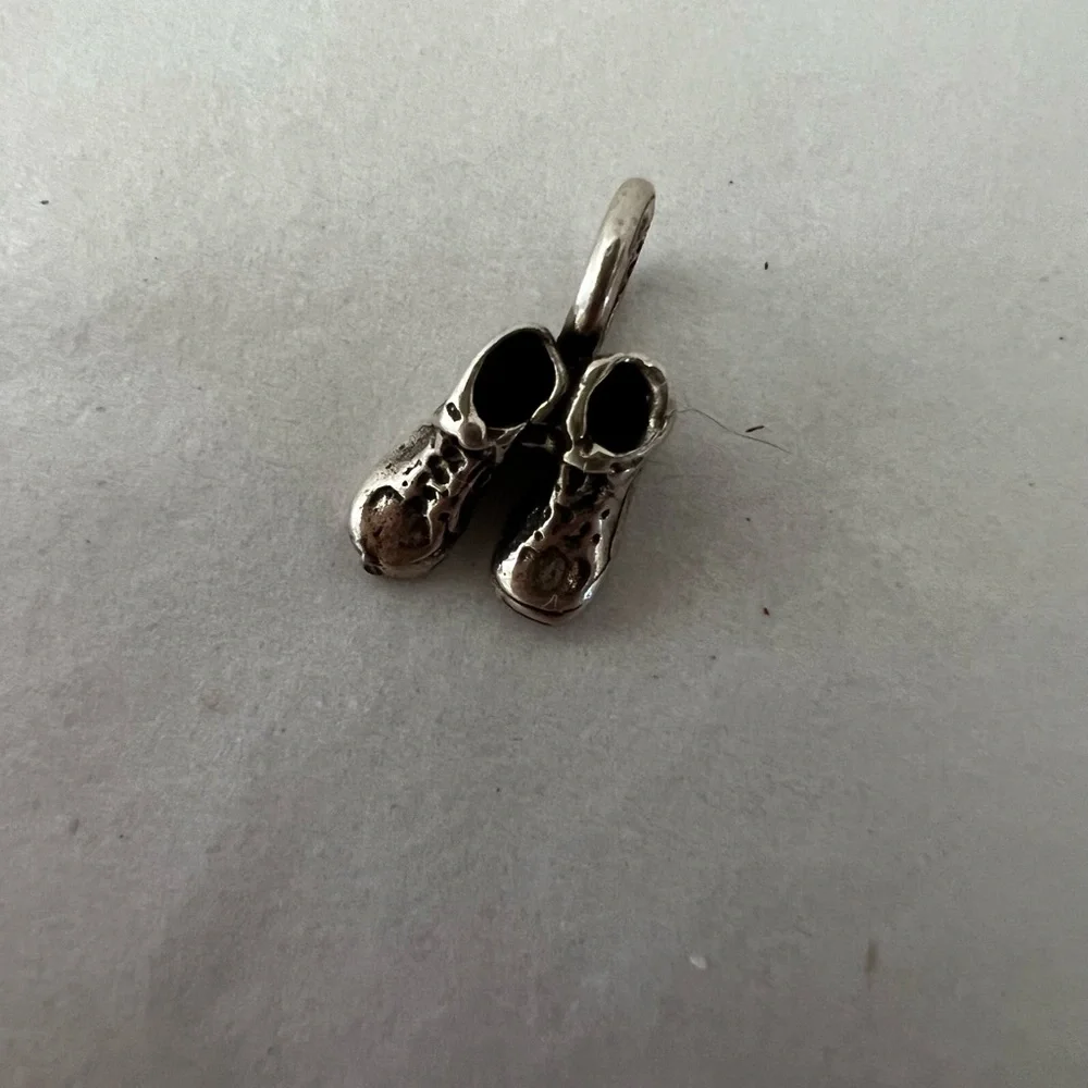 Baby Shoes Charm Sterling 925